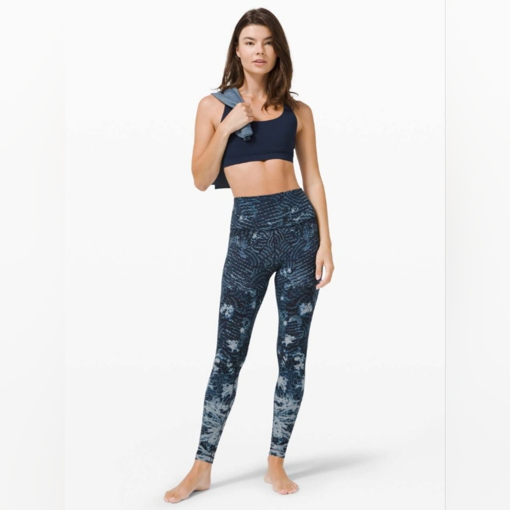Lululemon Align Pant 28” *Engineered Indigo Lace Starlight Multi Align Pant 8